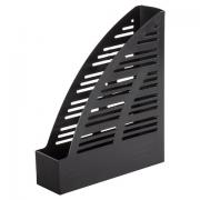 Лоток вертикальный для бумаг BRAUBERG "Standard", 245х70х295 мм, черный, 237220 - Премиум Сервис