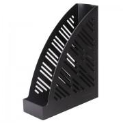 Лоток вертикальный для бумаг BRAUBERG "Standard+", 250х90х300 мм, черный, 237224 - Премиум Сервис