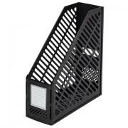 Лоток вертикальный для бумаг BRAUBERG "Office-Expert", 90 мм, сетчатый, сборный, черный, 238019 - Премиум Сервис