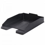 Лоток горизонтальный для бумаг BRAUBERG ECONOMY, 340х255х60 мм, черный, 238106, ОФ444 - Премиум Сервис