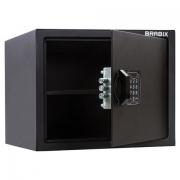 Сейф мебельный BRABIX "SF-280EL", 280х350х300 мм, электронный замок, черный, 291149, S103BR212414 - Премиум Сервис