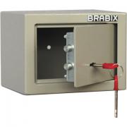 Сейф мебельный BRABIX "D-14m", 145х200х150 мм, 3 кг, ключевой замок, крепление к стене, 291160 - Премиум Сервис