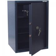 Сейф BRABIX "КМ-620Т", 620х430х375 мм, 35 кг, ключевой замок + полка, трейзер, крепление к стене, 291167 - Премиум Сервис