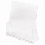 Подставка настольная для рекламных материалов (240х215х32 мм), А4, STAFF, 291172 - Премиум Сервис