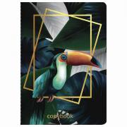 Тетрадь 40 л. в клетку обложка SoftTouch, фольга, бежевая бум. 70 г/м2, сшивка, А5 (147х210 мм), ТУКАН, BRAUBERG, 403775 - Премиум Сервис