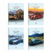 Тетрадь А4, 80 л., BRAUBERG, гребень, клетка, обложка картон, Discover, 404050 - Премиум Сервис