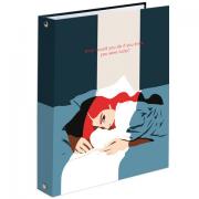 Тетрадь на кольцах А5 (165х215 мм), 120 листов, твердый картон, клетка, BRAUBERG, In Dreams, 404084 - Премиум Сервис