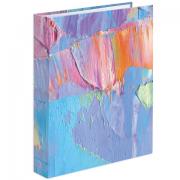 Тетрадь на кольцах А5 (175х215 мм), 120 листов, твердый картон, клетка, с разделителями, BRAUBERG, Blur, 404087 - Премиум Сервис