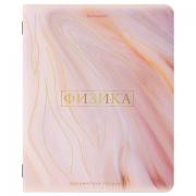 Тетрадь предметная "PASTEL" 48 л., SoftTouch, фольга, ФИЗИКА, клетка, BRAUBERG, 404319 - Премиум Сервис