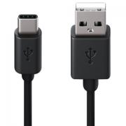 Кабель USB 2.0 AM-TypeC, 1 м, RED LINE, для подключения портативных устройств и периферии, черный, УТ000010553 - Премиум Сервис