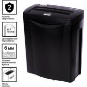 Уничтожитель (шредер) BRAUBERG S8-S, 2 уровень секретности, полоски 6 мм, 8 листов, 15 л, 531088 - Премиум Сервис