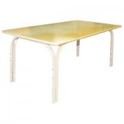 Стол детский "Яшка", 1100х580х460-580 мм, регулируемый, рост 1-3 (100-145 см), фанера/металл, слоновая кость - Премиум Сервис