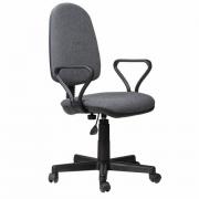 Кресло "Prestige", с подлокотниками, серое - Премиум Сервис