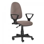 Кресло BRABIX "Prestige Ergo MG-311", регулируемая эргономичная спинка, ткань, бежевое, 531873 - Премиум Сервис