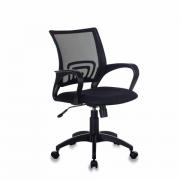 Кресло CH-695N/BLACK, с подлокотниками, сетка, черное - Премиум Сервис