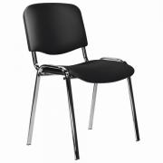 Стул STAFF "Iso Lite CF-008", хром, кожзам черный (Z-11), 532567 - Премиум Сервис
