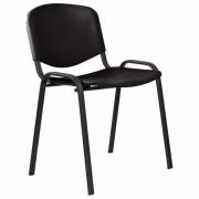 Стул STAFF "Iso Plast CF-009", черный каркас, пластик черный, 532569 - Премиум Сервис