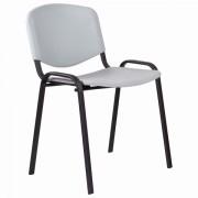 Стул STAFF "Iso Plast CF-009", черный каркас, пластик серый, 532570 - Премиум Сервис