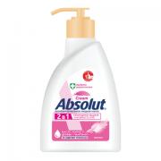 Мыло жидкое антибактериальное 250 мл ABSOLUT (Абсолют) "Нежное", дозатор, не содержит триклозан, 5061, 5007, 5061 - Премиум Сервис