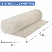 Полотно нитепрошивное (НЕТКОЛ), Узбекистан, рулон 0,75х50 м, 100 (±5) г/м2, в пакете, LAIMA, 600931 - Премиум Сервис