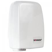 Сушилка для рук SONNEN HD-120, 1000 Вт, пластиковый корпус, белая, 604190 - Премиум Сервис