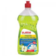 Средство для мытья посуды 1 кг, LAIMA PROFESSIONAL, концентрат, "Яблоко", 604648 - Премиум Сервис
