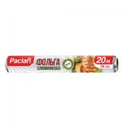 Фольга алюминиевая 29 см х 20 м, в рулоне, PACLAN, 401127 - Премиум Сервис