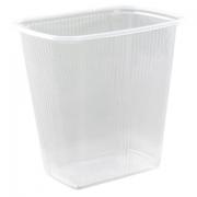 Одноразовый контейнер 500 мл, КОМПЛЕКТ 100 шт., БЕЗ КРЫШКИ, 108х82 мм прозрачные, ПП, ЮПЛАСТ, ЮУПМ2595 - Премиум Сервис