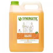 Мыло жидкое 5 л SYNERGETIC "Фруктовый микс", гипоаллергенное, биоразлагаемое, 105502 - Премиум Сервис