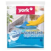 Салфетки ЦЕЛЛЮЛОЗНЫЕ (губчатые), 15,5х17,5 см, КОМПЛЕКТ 3 шт., СУПЕР впитываемость, YORK, 24010 - Премиум Сервис