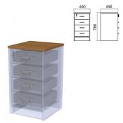 Крышка для тумбы приставной (АТ-05) "Арго", 440х450х22 мм, орех - Премиум Сервис