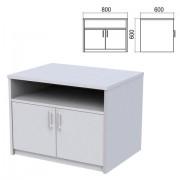 Тумба для оргтехники "Арго", 800х600х600 мм, полка, серый - Премиум Сервис