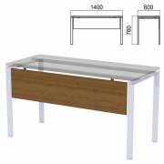 Царга к столам на металлокаркасе "Арго", шириной 1400 мм, орех - Премиум Сервис