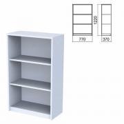 Шкаф (стеллаж) "Арго", 770х370х1220 мм, 2 полки, серый - Премиум Сервис