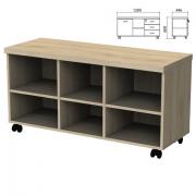 Тумба-креденция (каркас БЕЗ ФАСАДОВ) "Приоритет" (1200х446х600 мм), кронберг, К-924, К-924 кронберг - Премиум Сервис