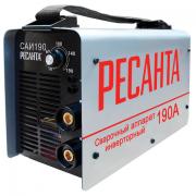 Сварочный аппарат инверторный САИ 190 РЕСАНТА, сварочный ток до 190 А, диаметр электрода до 5 мм, 65/2 - Премиум Сервис