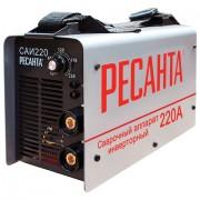 Сварочный аппарат инверторный САИ 220 РЕСАНТА, сварочный ток до 220 А, диаметр электрода до 5 мм, 65/3 - Премиум Сервис