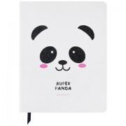 Дневник 1-11 класс 48 л., кожзам (твердая), печать, глиттер, ЮНЛАНДИЯ, "Панда", 106558 - Премиум Сервис