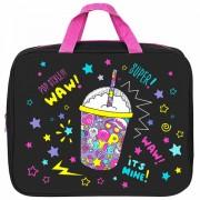 Папка на молнии с ручками BRAUBERG А4, 1 отделение, полиэстер, 80 мм, "Pop style", 271480 - Премиум Сервис