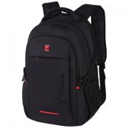 Рюкзак GERMANIUM UPGRADE универсальный, 3 отделения, отделение для ноутбука, USB-порт, "UP-3", черный, 47х33х21 см, 271667 - Премиум Сервис