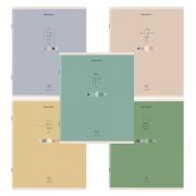 Тетрадь А5 96 л. BRAUBERG скоба, линия, "Natural", 404440 - Премиум Сервис