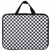 Папка на молнии с ручками BRAUBERG А4, 1 отделение, полиэстер, 20мм, Black and white, 272172 - Премиум Сервис