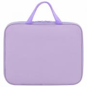 Папка на молнии с ручками STAFF EVERYDAY А4, полиэстер, нежно-фиолетовый, 272185 - Премиум Сервис
