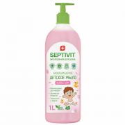 Мыло жидкое детское гипоаллергенное 1л SEPTIVIT "Bubble gum", биоразлагаемое, ш/к 150 - Премиум Сервис