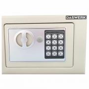 Сейф мебельный DASWERK SC-170EL (в170*ш230*г170мм), электронный замок, бежевый, 291340 - Премиум Сервис