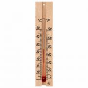 Термометр комнатный, "ДЕРЕВЯННЫЙ", диапазон: от 0 до +50 °C, ПТЗ, ТБ-206 - Премиум Сервис