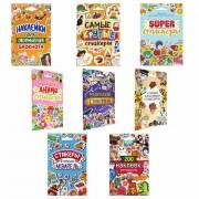 Набор наклеек "Стикерпак", ассорти, 8 листов, 200 наклеек, 110х175 мм, ПП - Премиум Сервис