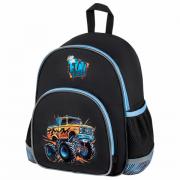 Рюкзак BRAUBERG KIDS PLAY детский, 1 отделение, 3 кармана, Funny wheels, 29х23х12 см, 273149 - Премиум Сервис