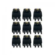 Крабы для волос НАБОР 9 шт, 1,5 см, глянцевый, АССОРТИ, MONTE VITA 457025 - Премиум Сервис