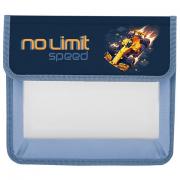 Папка для тетрадей ЮНЛАНДИЯ А5, пластик, 2 отделения, клапан на липучке, No limit, 273334 - Премиум Сервис